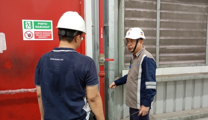 Inspeksi Sistem Sprinkler 2 Riksa Uji K3 Inspeksi Sprinkler PT. Cipta Mas Jaya