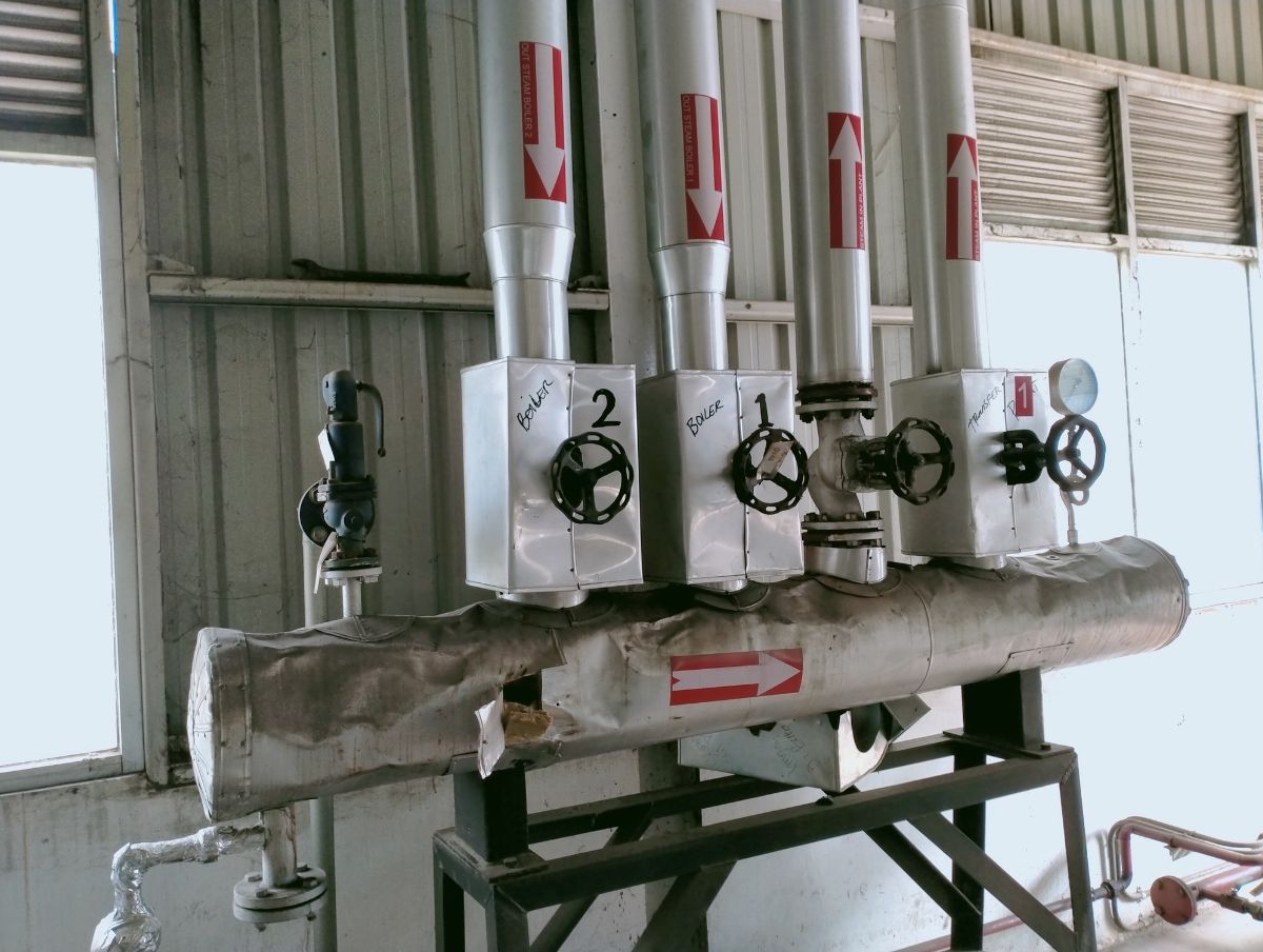 Riksa Uji Steam Header