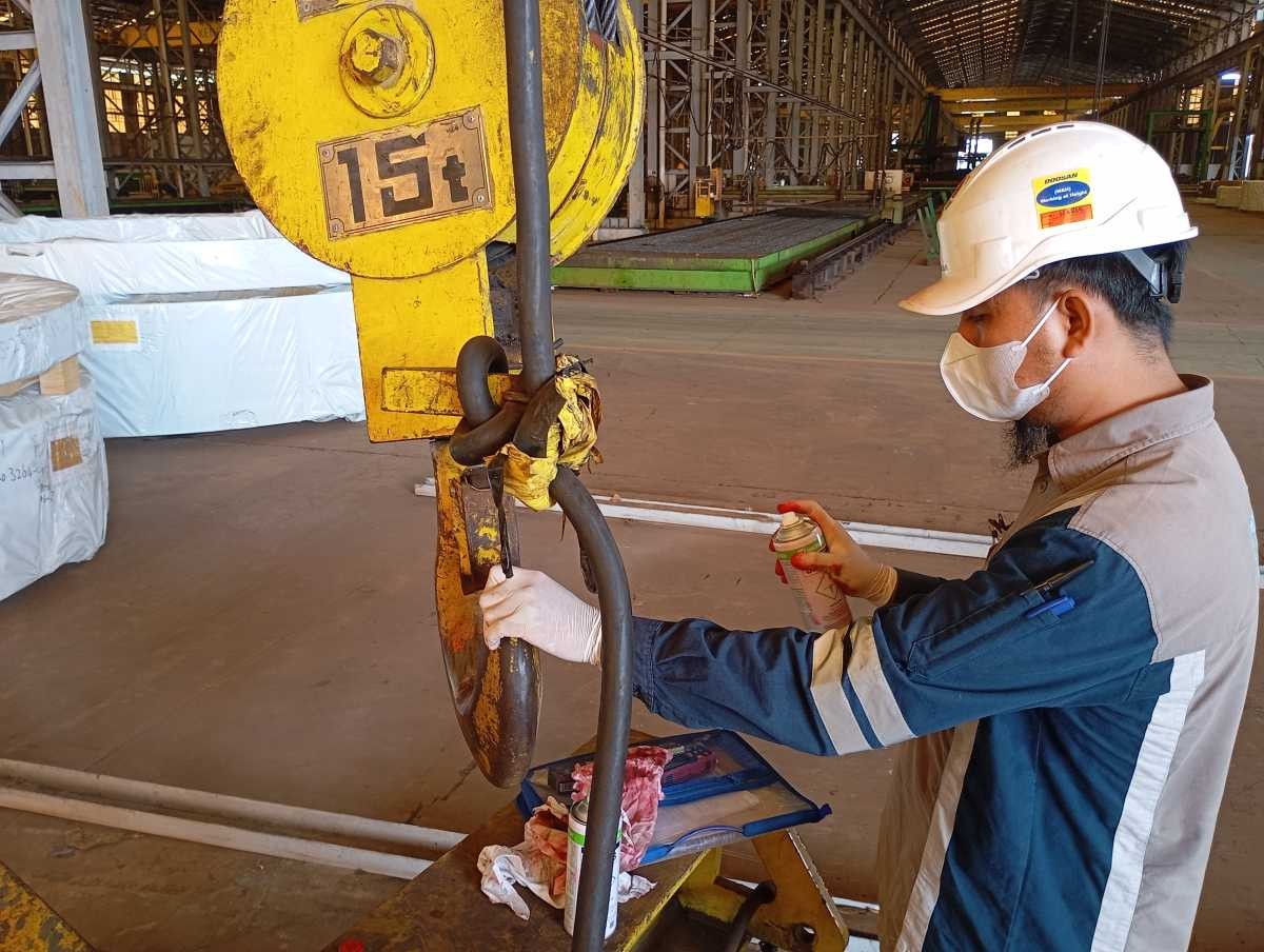 Riksa Uji Overhead Crane 2 Riksa Uji Overhead Crane PT. Cipta Mas Jaya