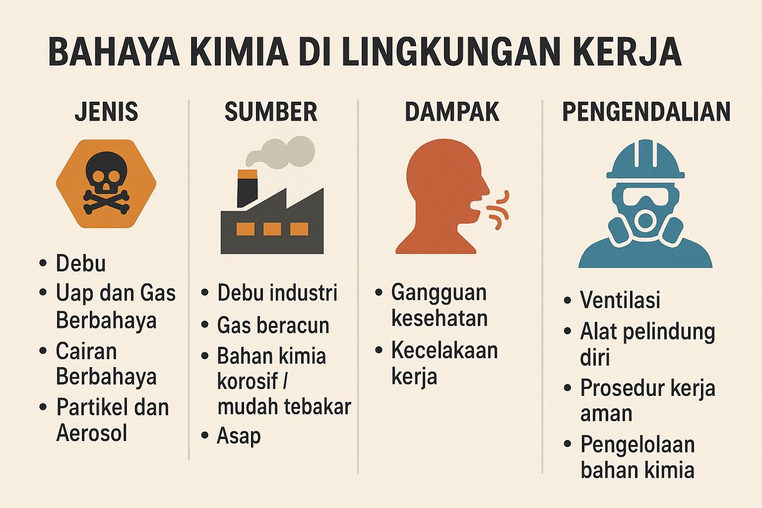 Faktor Kimia Lingkungan Kerja